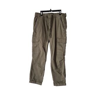 Sanctuary Pants Womens 29 Military Green Standard Surplus Cargo Drawstring Waist